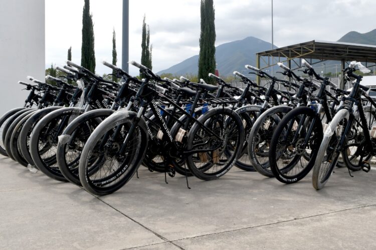 Crece agrupamiento ciclista de la Guardia Estatal con 50 unidades nuevas
