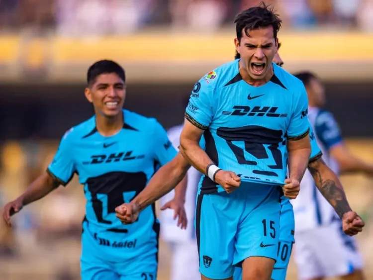 Pumas de la UNAM derrota 3-1 a Tuzos del Pachuca