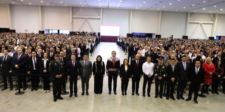 Preside gobernador Américo Villarreal conmemoración del Bicentenario de Tamaulipas
