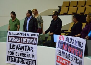 Denuncia activista de Altamira agresión por el Ayuntamiento de Altamira