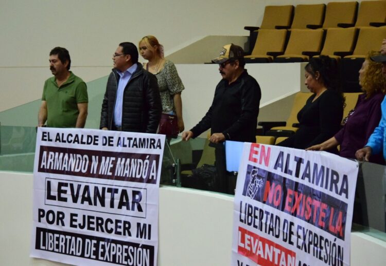 Denuncia activista de Altamira agresión por el Ayuntamiento de Altamira