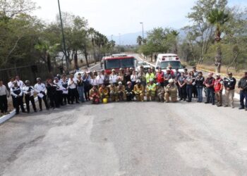 Reconoce Gattás Báez labor de Protección Civil y Tránsito de Victoria