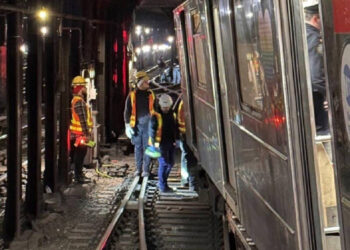 Dos vagones del metro de Nueva York chocan; hay 24 heridos