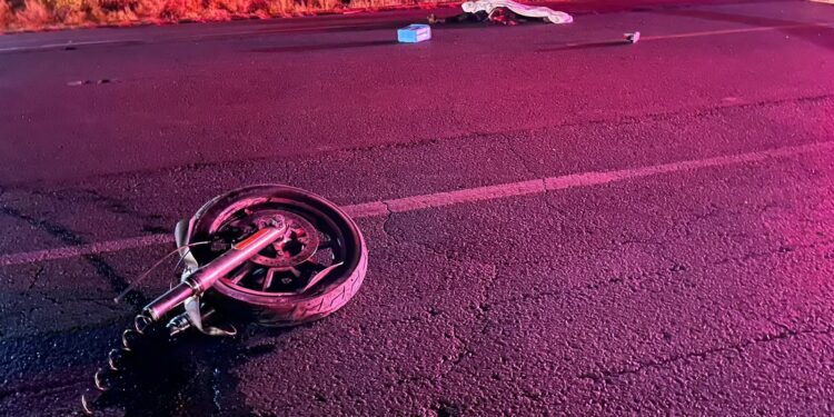 Muere motociclista en choque