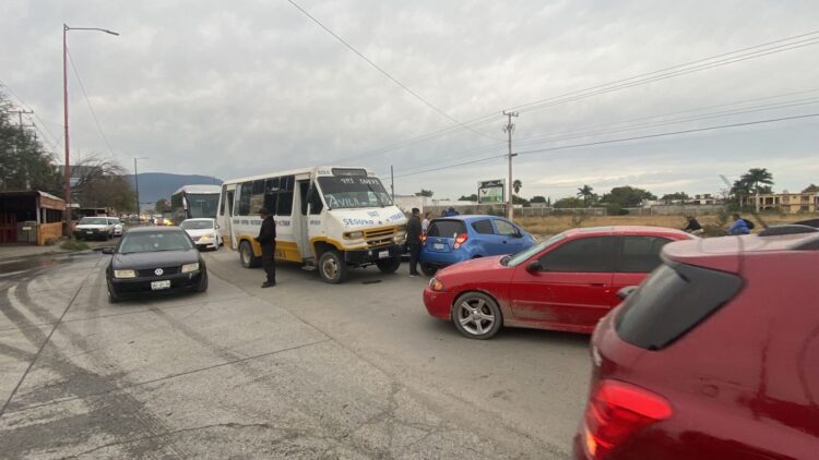 Causa choque por imprudencia