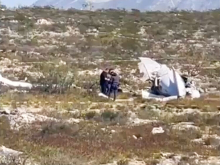 Cae avioneta en Coahuila; 4 muertos, entre ellas madre de ex alcalde de Matamoros