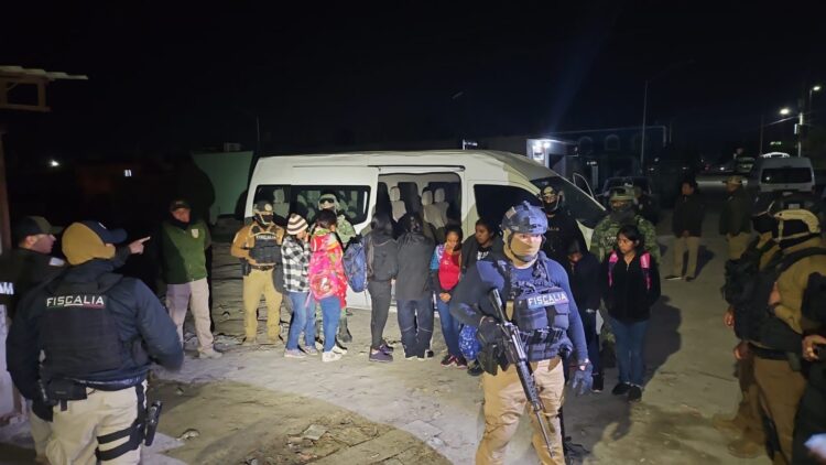 Gobierno y SEDENA rescatan a 61 migrantes extranjeros en Reynosa, Tamaulipas