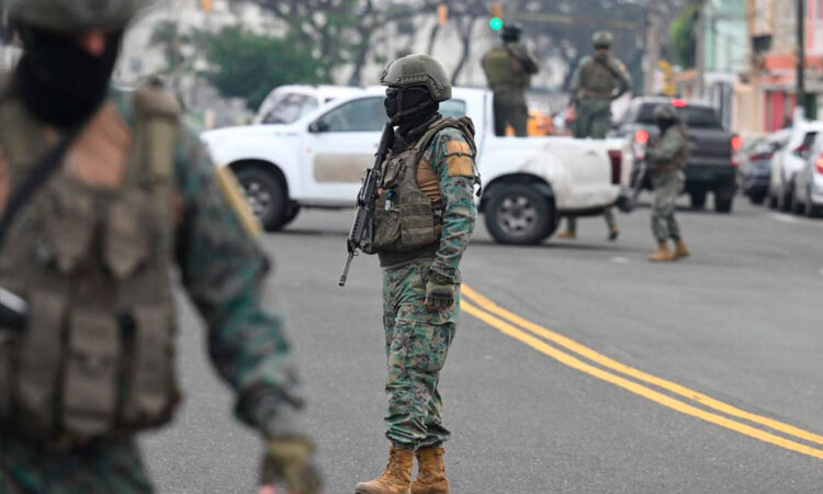 Más de 2700 detenidos en Ecuador tras declaración de “Conflicto armado interno”