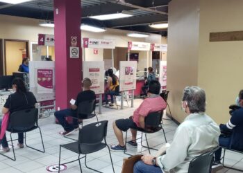 INE registra más de 100 mil trámites diarios en módulos de todo el país