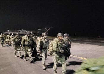 Arriba 500 militares más a Nuevo Laredo y Matamoros, Tamaulipas