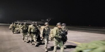 Arriba 500 militares más a Nuevo Laredo y Matamoros, Tamaulipas