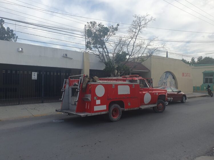 Fuga de gas en Cáritas provoca movilización de Bomberos