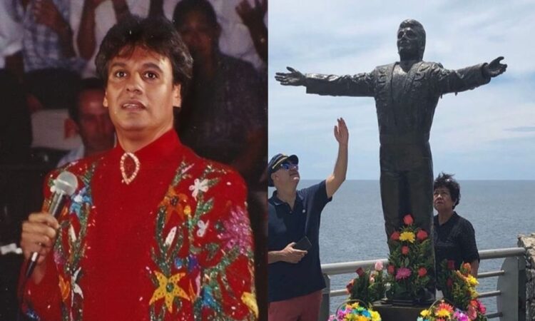 Desaparece la estatua de Juan Gabriel en Acapulco