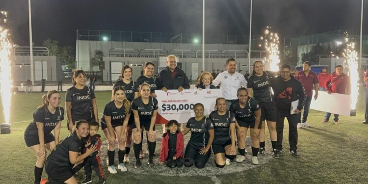 Equipo de Seguridad Pública gana la  Copa Gobernador, rama femenil