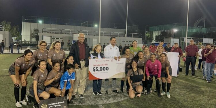 Equipo de Seguridad Pública gana la  Copa Gobernador, rama femenil