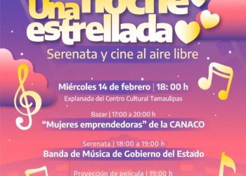 Invita ITCA una noche estrellada con serenata y cine al aire libre en Victoria