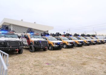 Refuerza gobernador Villarreal seguridad en frontera de Tamaulipas con más patrullas y policías