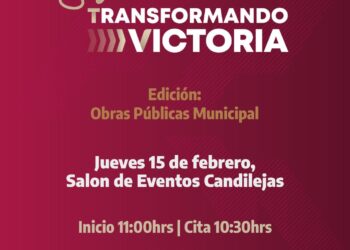 Convoca Gobierno Municipal de Victoria a foro de obras públicas.