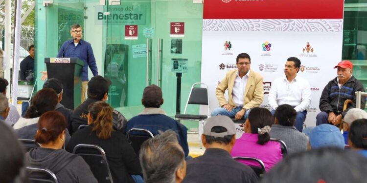 Inauguran Banco de Bienestar en la colonia Matías Hinojosa de Victoria