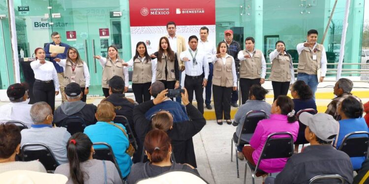 Inauguran Banco de Bienestar en la colonia Matías Hinojosa de Victoria