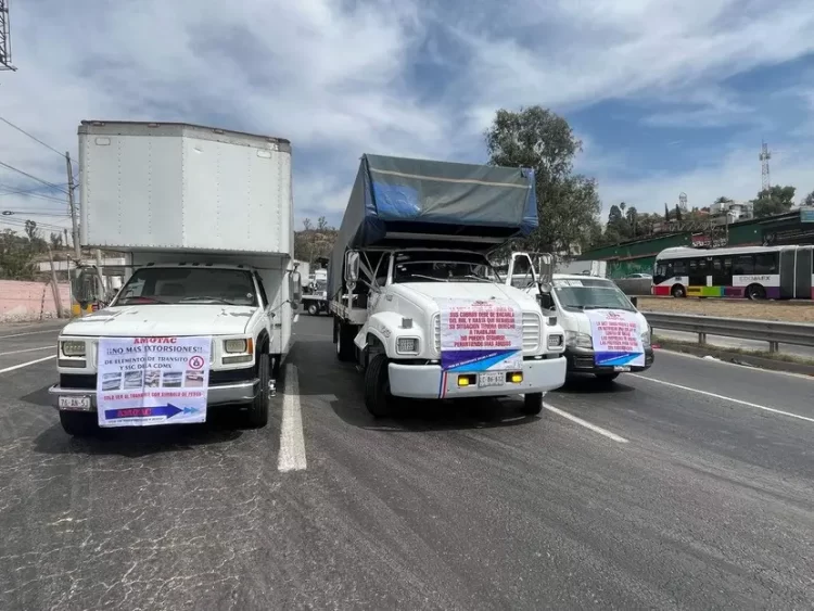 Acuerdan Gobierno Federal y transportistas de México, tras el paro nacional