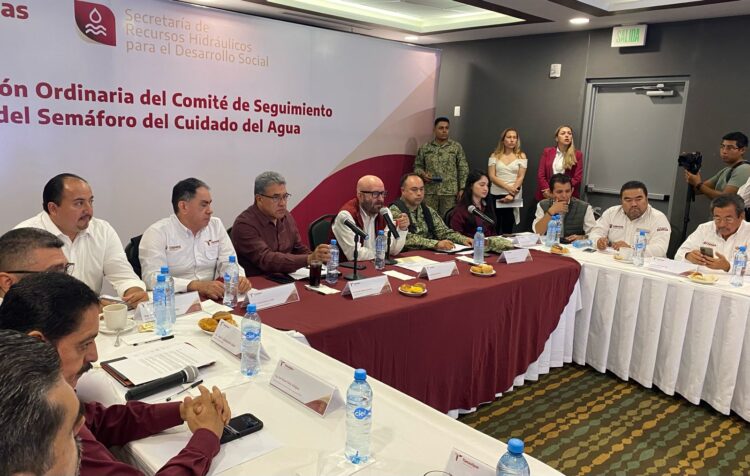 En rojo para 29 municipios de Tamaulipas el Semáforo del Agua; 14 restantes en amarillo