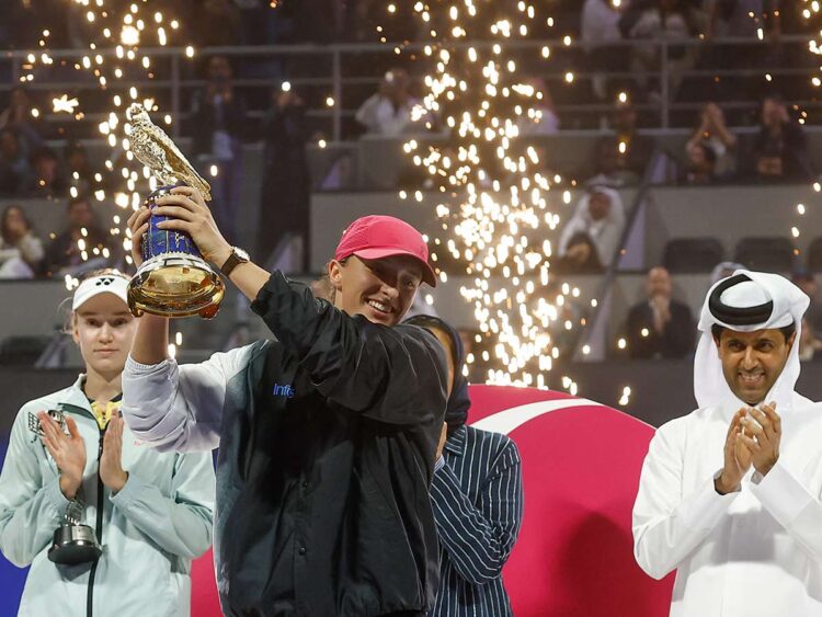 ¡Swiatek hace historia! Tricampeones del torneo de Doha