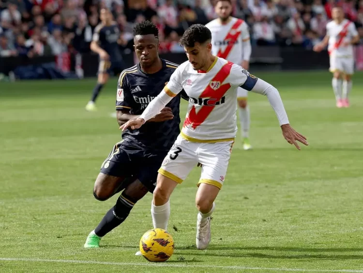 Rayo Vallecano empata 1-1 con Real Madrid y le arrebata un punto en La Liga