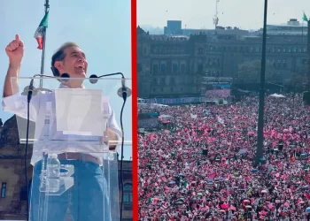 Marchan miles en CDMX por democracia; Córdova pide ‘elecciones libres y transparentes’