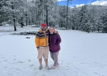 Y la nieve llegó a Tamaulipas, en la sierra de Miquihuana