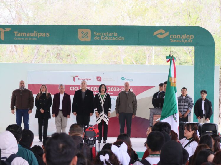 Conalep Tamaulipas dio inicio a un nuevo periodo escolar.