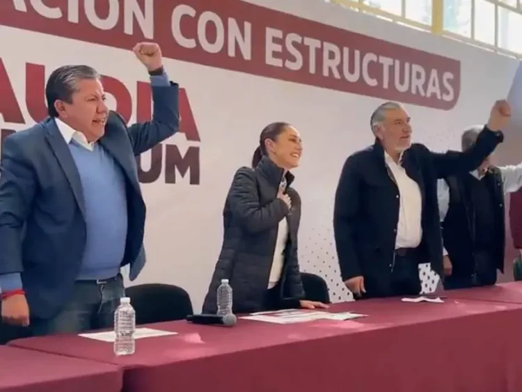Inicia Claudia Sheinbaum gira de organización por estados del país