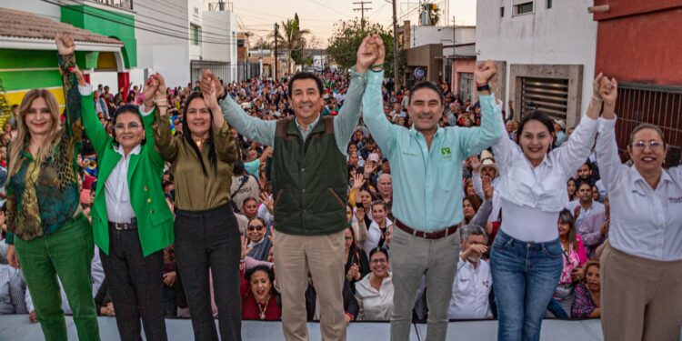 PVEM y aliados registran a Mario López como candidato a Diputado Federal por Matamoros ante el INE