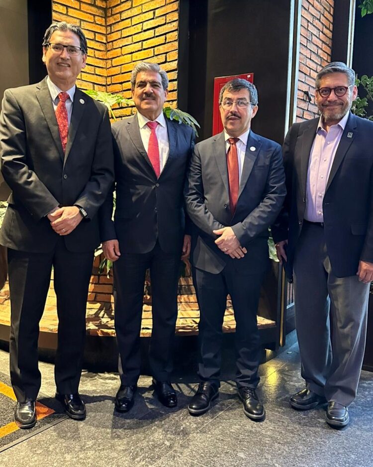 El rector Anaya refuerza vinculación de UAT con Asociaciones de Educación Superior