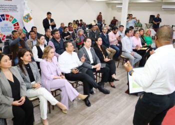 Preside alcalde de Cd. Victoria jornada de capacitación agenda 2030.