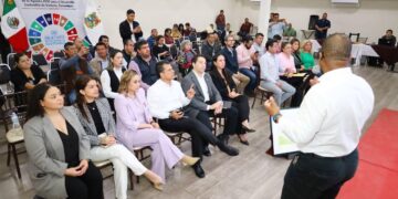 Preside alcalde de Cd. Victoria jornada de capacitación agenda 2030.