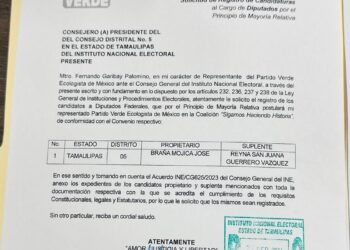 Registran a José Braña como candidato del PVEM a Diputado Federal por Victoria