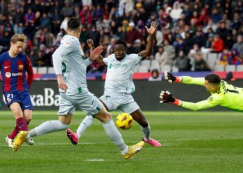 El Barcelona de visita golea 4-0 al Getafe en Liga Española