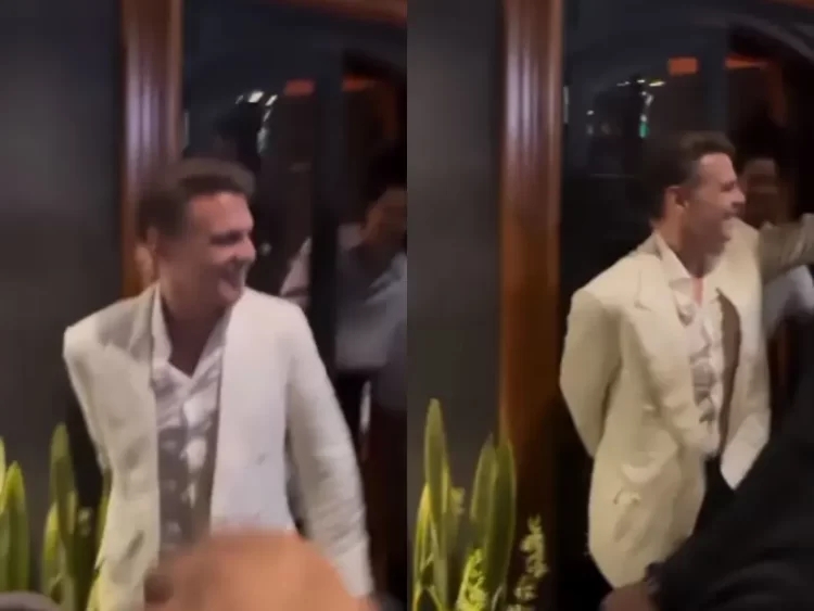 Captan a Luis Miguel muy enamorado de Paloma Cuevas en Perú