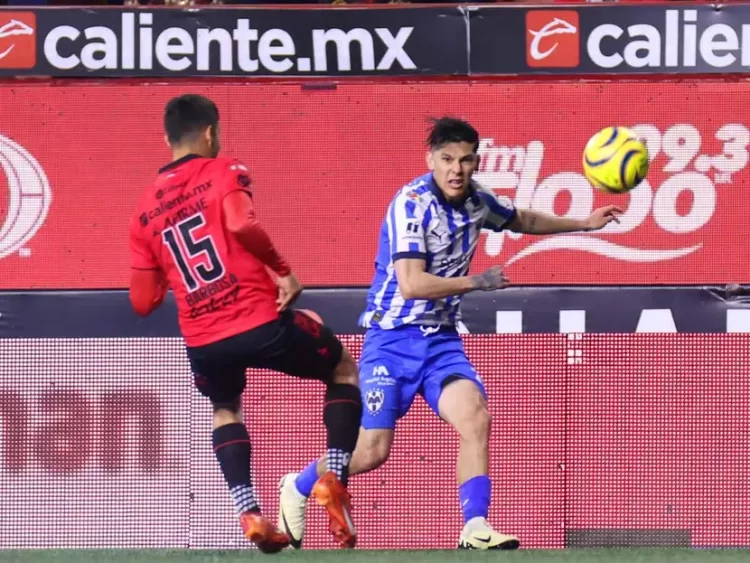No le alcanza a Tijuana para ganar y empata 1-1 con Monterrey