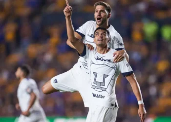 Pumas saca el empate 2-2 ante Tigres en “El Volcán”