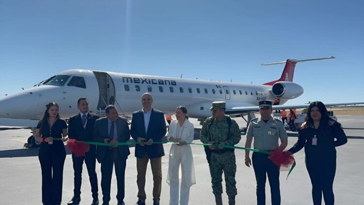 Inicia operaciones vuelo Nuevo Laredo – Cd. Victoria – AIFA de Mexicana de Aviación