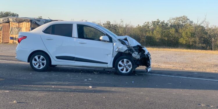 Carambola vehicular en el kilómetro 12 de carretera Victoria-Soto la Marina