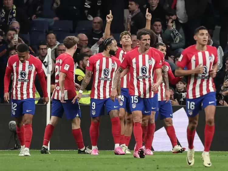 Atlético de Madrid le empata 1-1 a Real Madrid de último minuto