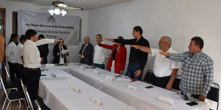 Quedan instalados 65 Consejos Municipales y Distritales Electorales del IETAM