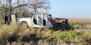 Fallecen en accidente dos elementos de la Guardia Estatal