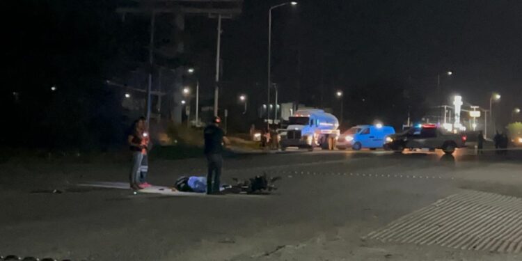 Ebrio conductor causa muerte de motociclista