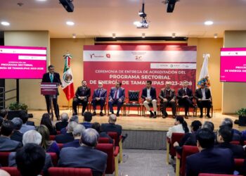 Recibe Tamaulipas reconocimiento mundial por su programa de energía