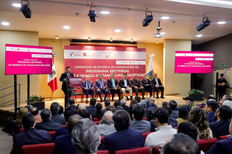 Presentan programa de energía de Tamaulipas “Voltam”; será el motor transformador del estado
