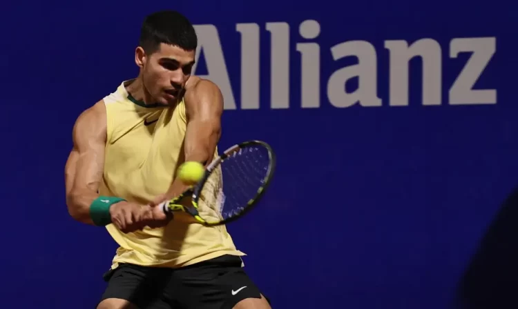 Carlos Alcaraz comparte momentos con Duki tras su eliminación en el Argentina Open